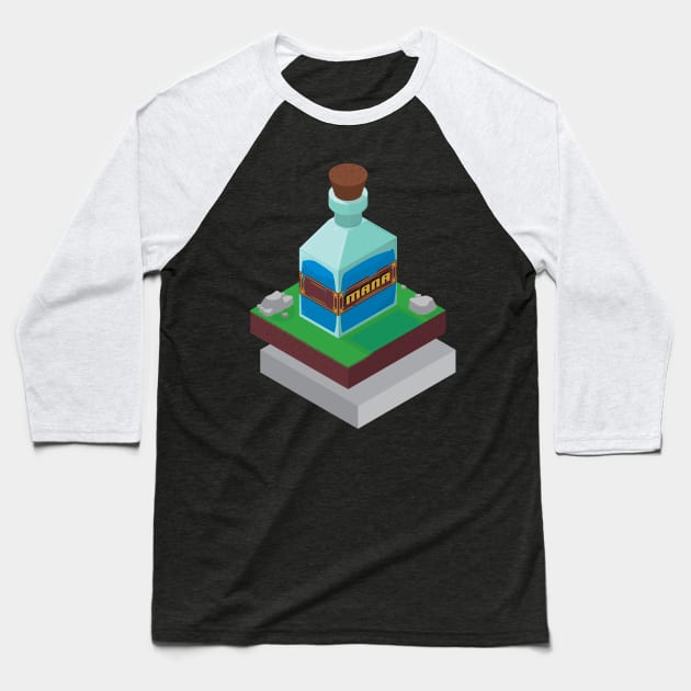 Mana potion Baseball T-Shirt by vankovvv